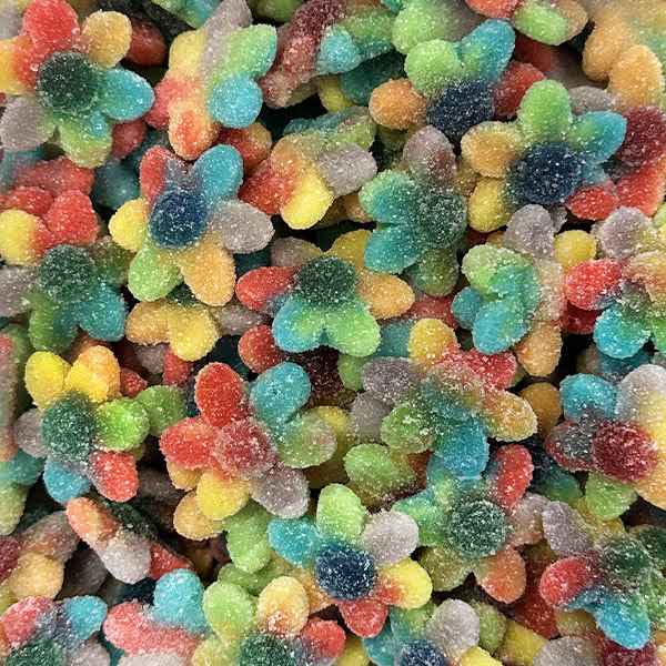Fleur Multicolore Acidulés 100g