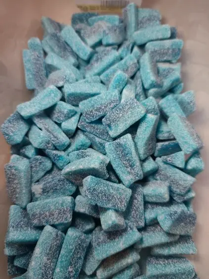 Tranches framboise acidulé 100g