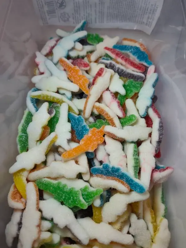 Crocodiles acidulé 100g
